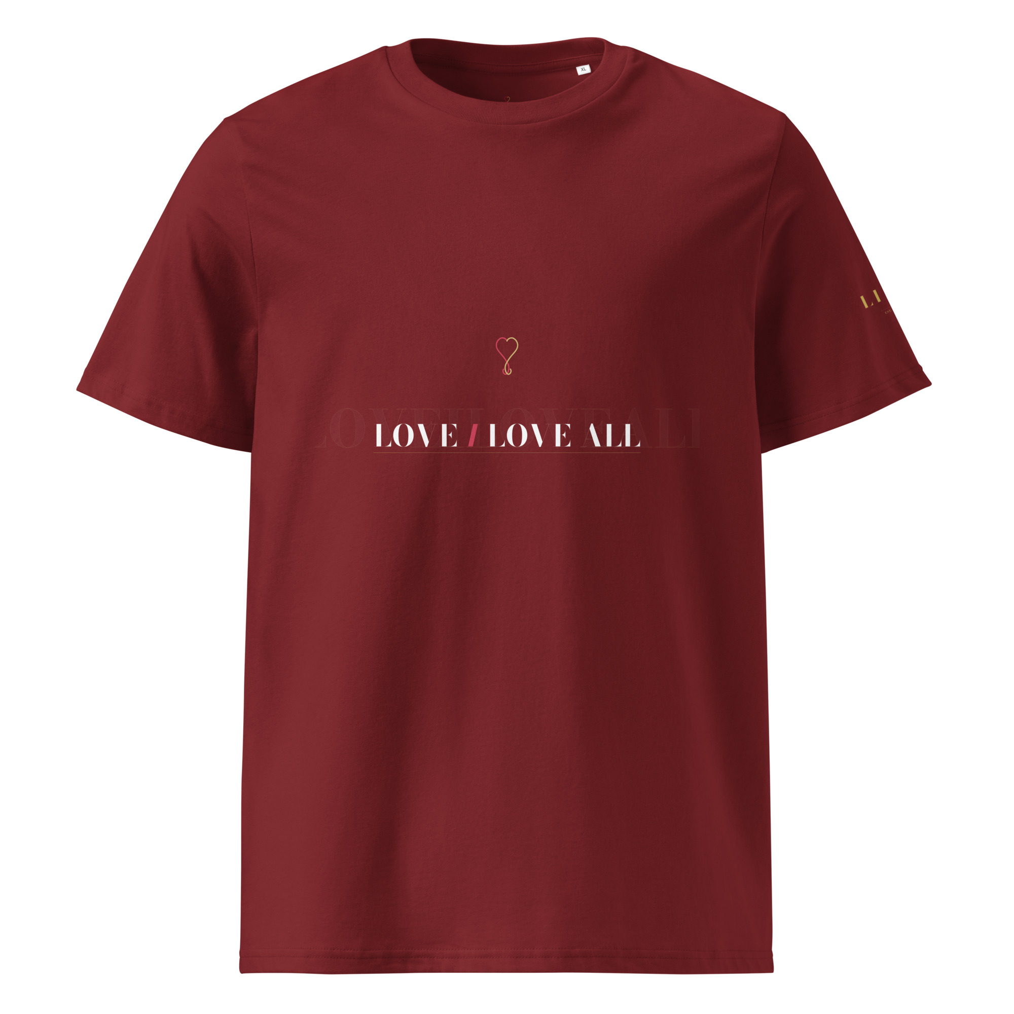 Classic Logo Tee — Burgundy