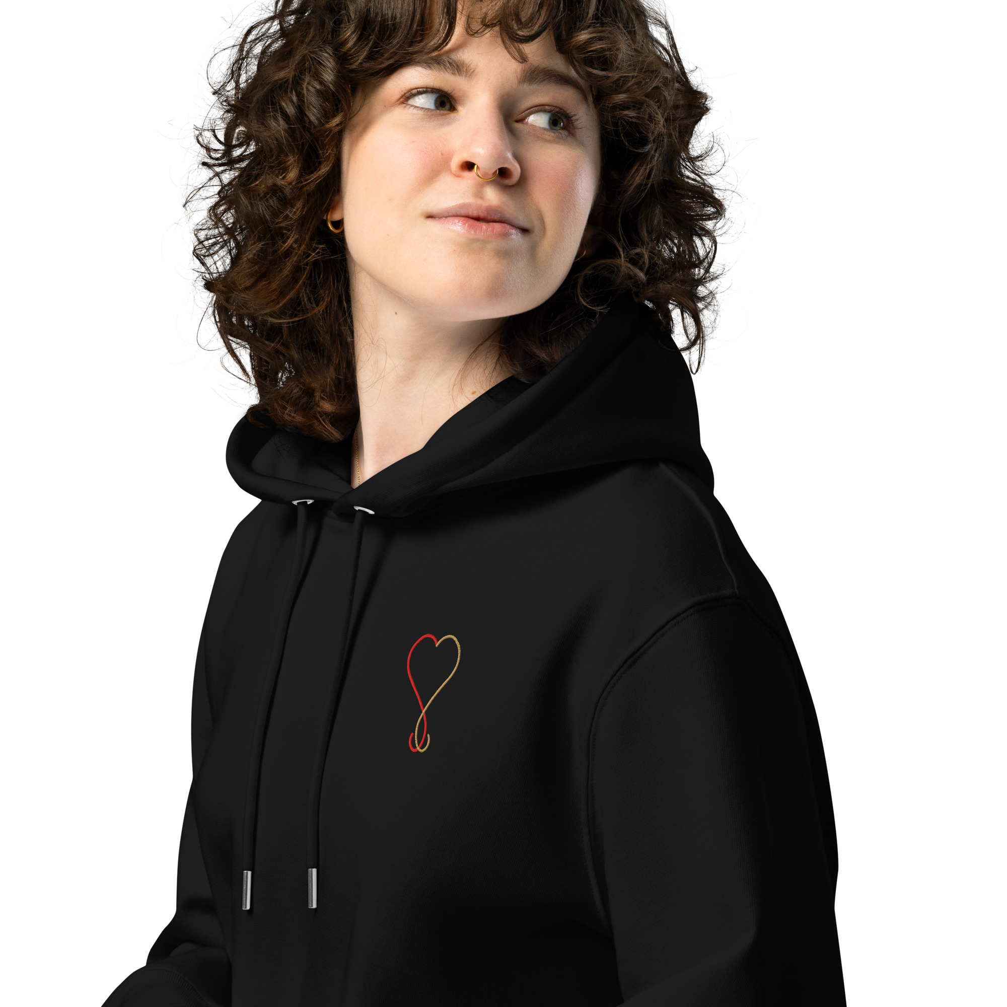 LILA Hoodie — Black Lifestyle