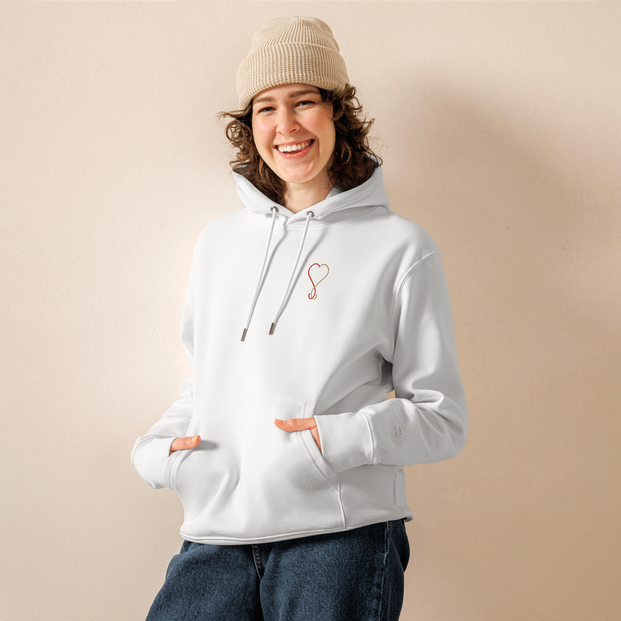 LILA Hoodie — White