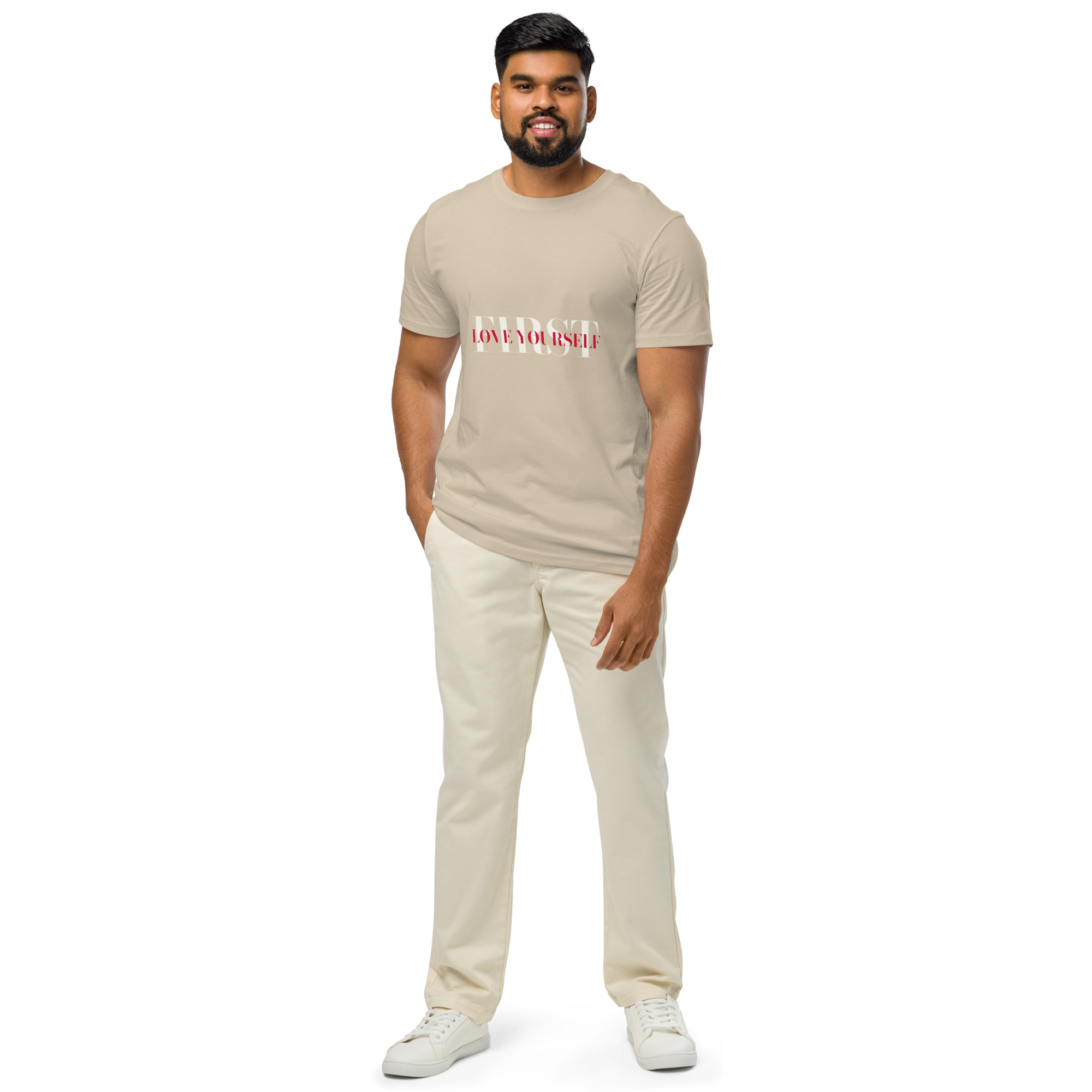 Love Yourself Tee — Desert Dust