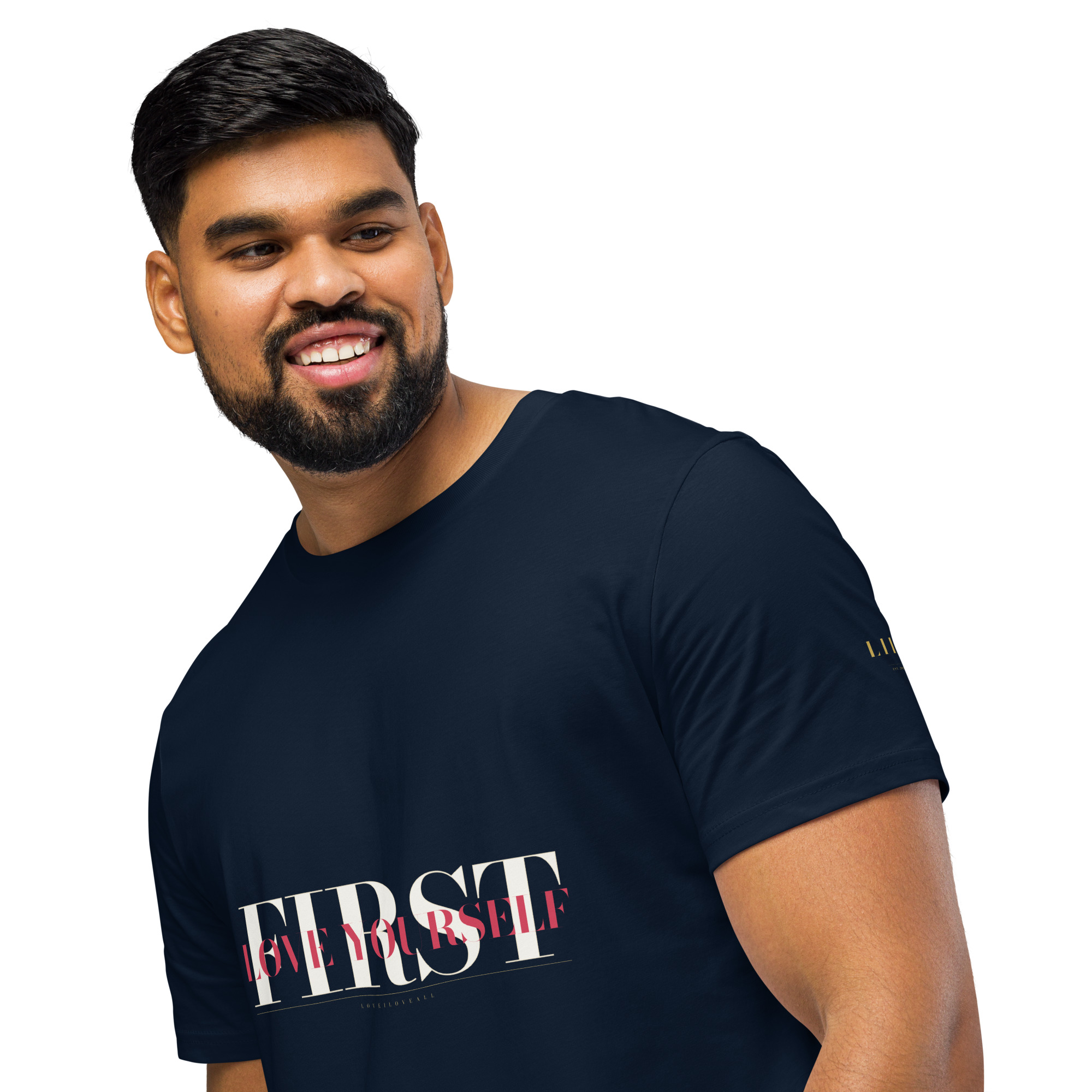 Love Yourself Tee — French Navy