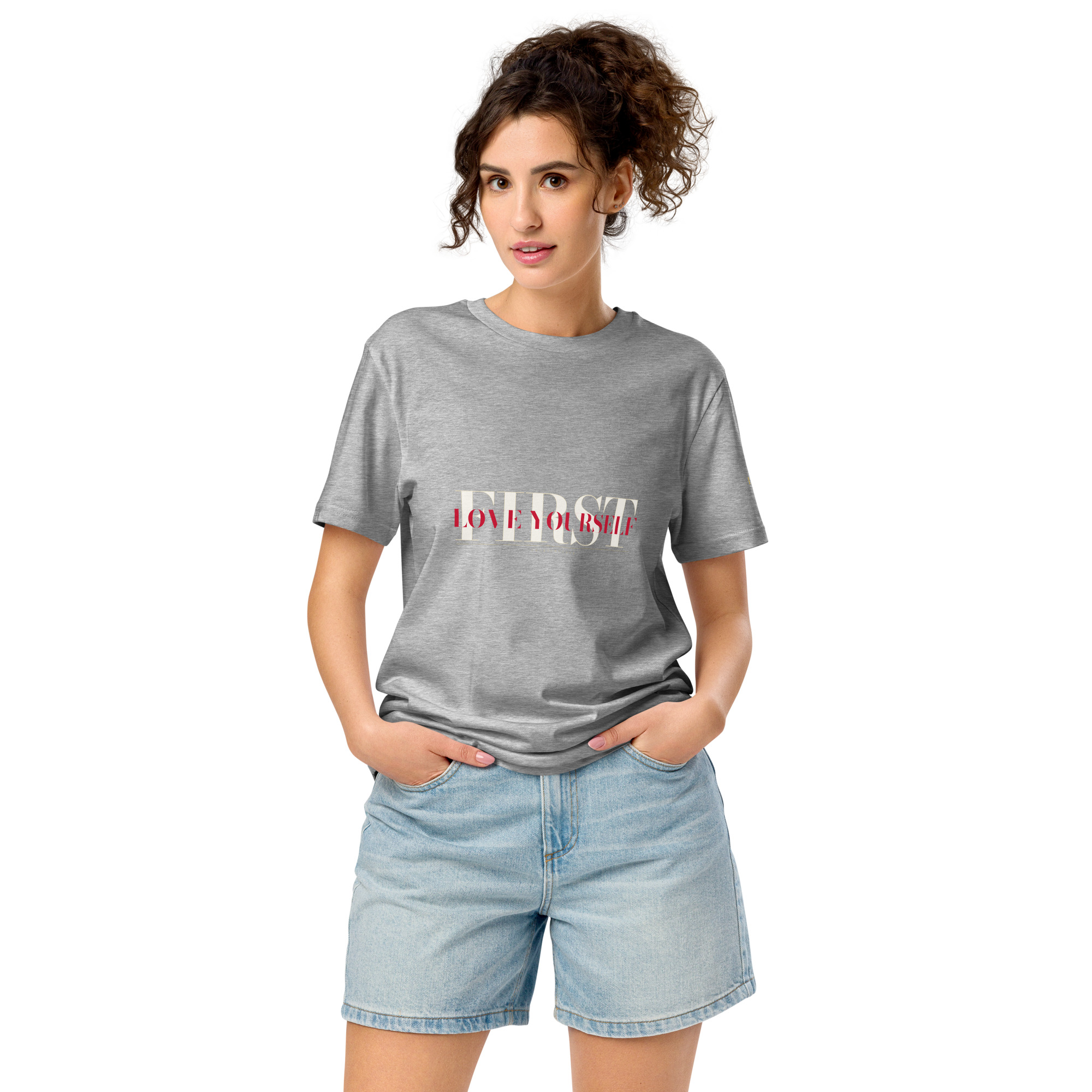 Love Yourself Tee — Heather Grey